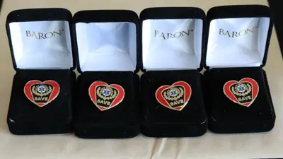 Essex-Windsor EMS "save" pins given on Survivor Day to those who helped save a life.
