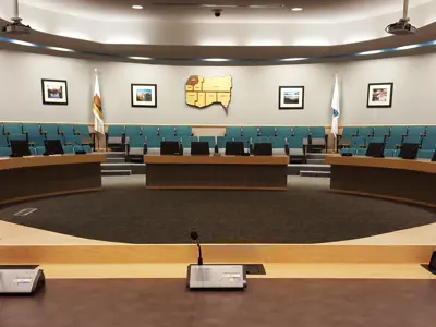 Essex County Council chambers.