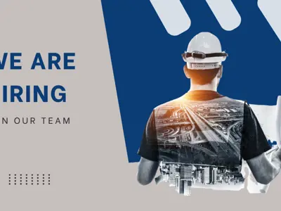 We are hiring. Join our team. A traffic engineer.